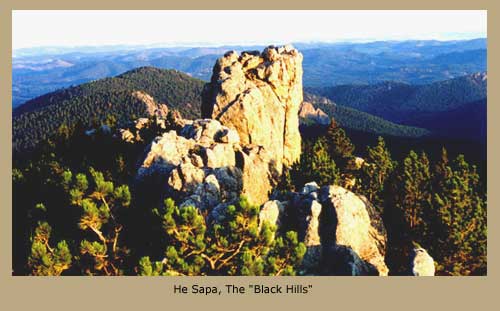 He Sapa, The “Black Hills”